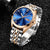 LIGE New Rose Gold Women Watch Business Quartz Watch