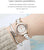 SUNKTA  Women Watches Rose Gold Bracelet Watches