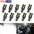 10Pcs T10 Led Canbus W5W Led Bulbs 168 194 6000K White Signal Lamp Dome Reading License Plate Light Car Interior Lights Auto 12V