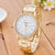 Fashion Women Watches Geneva Classic Women's Diamond Gold Wrist Watch