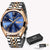 LIGE New Rose Gold Women Watch Business Quartz Watch