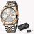 LIGE New Rose Gold Women Watch Business Quartz Watch