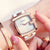 GUOU Women's Watches Square Fashion