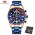 MINI FOCUS Fashion Blue Watch  for Men