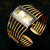 CANSNOW Womens Watch Luxury Fashion Rose Gold Bangle Bracelet Watch