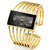 CANSNOW Womens Watch Luxury Fashion Rose Gold Bangle Bracelet Watch