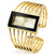 CANSNOW Womens Watch Luxury Fashion Rose Gold Bangle Bracelet Watch