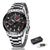 New LIGE Fashion Blue Stainless Steel Mens Watches Top Brand