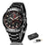 New LIGE Fashion Blue Stainless Steel Mens Watches Top Brand