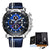 LIGE New Mens Watches Top Brand Luxury Big Dial Military Quartz Watch