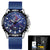 LIGE Top Brand Luxury Mens Fashion Watch
