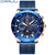 Top Luxury Brand CRRJU New Men Watch Fashion Sport  Watch