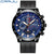 Top Luxury Brand CRRJU New Men Watch Fashion Sport  Watch