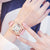 Women Square Diamond Bracelet Watches