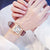 Women Square Diamond Bracelet Watches
