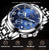LIGE Men Watches Top Luxury Brand Full Stainless Steel