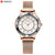 Quartz Mesh Steel Watch for Women