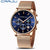 CRRJU Luxury Quartz Watch for Men