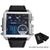 BOAMIGO brand men sports watches 3 time zone big man fashion military LED watch