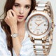 SUNKTA  Women Watches Rose Gold Bracelet Watches