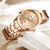 CURREN Gold Watch Women Watches Ladies Creative Steel Women's Bracelet Watches