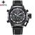 NORTH Mens Watches Top Brand Luxury Leather Casual Quartz Watch