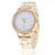 Fashion Women Watches Geneva Classic Women's Diamond Gold Wrist Watch