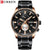 Mens Watches CURREN Brand New Fashion Stainless Steel