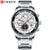 Mens Watches CURREN Brand New Fashion Stainless Steel