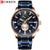 Mens Watches CURREN Brand New Fashion Stainless Steel