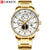 Mens Watches CURREN Brand New Fashion Stainless Steel