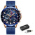 LIGE Fashion Business Blue Mens Watches Top Brand Luxury Clock