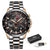 LIGE Fashion Business Blue Mens Watches Top Brand Luxury Clock