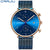 Mens Watch CRRJU Luxury Top Brand Men Stainless Steel Wrist Watch
