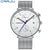 Mens Watch CRRJU Luxury Top Brand Men Stainless Steel Wrist Watch