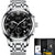 New Watches Men Luxury Brand LIGE Chronograph Men Sports Watches