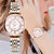 Luxury Crystal Women Bracelet Watches Top Brand