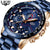 LIGE  New Fashion Watches For  Mens with Stainless Steel