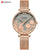 CURREN Women Watches Top Brand Luxury Stainless Steel Strap Wristwatch for Women Rose Clock Stylish Quartz Ladies Watch