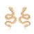 Punk Dragon Design Stud Earrings For Women