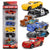 7PCS/Set Disney Pixar Car 3 Lightning McQueen Jackson Storm Mack Uncle Truck 1:55 Diecast Metal Car Model Toy Boy Christmas Gift