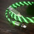 USB phone cable car data line Car phone charging Streamer data cable fast charging 360 degree magnetic data line