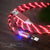 USB phone cable car data line Car phone charging Streamer data cable fast charging 360 degree magnetic data line